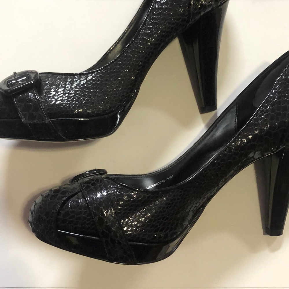 Black Heels - lightly worn